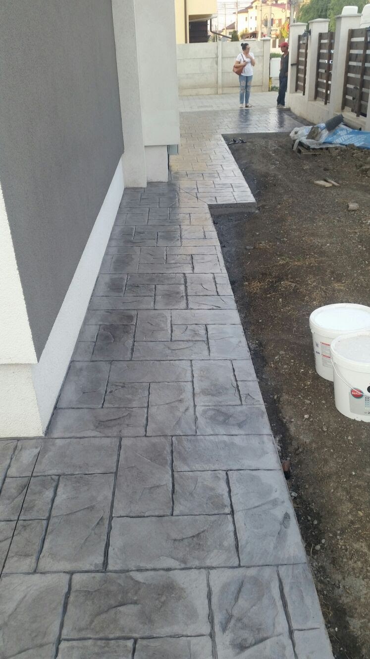 Modele beton amprentat - 6