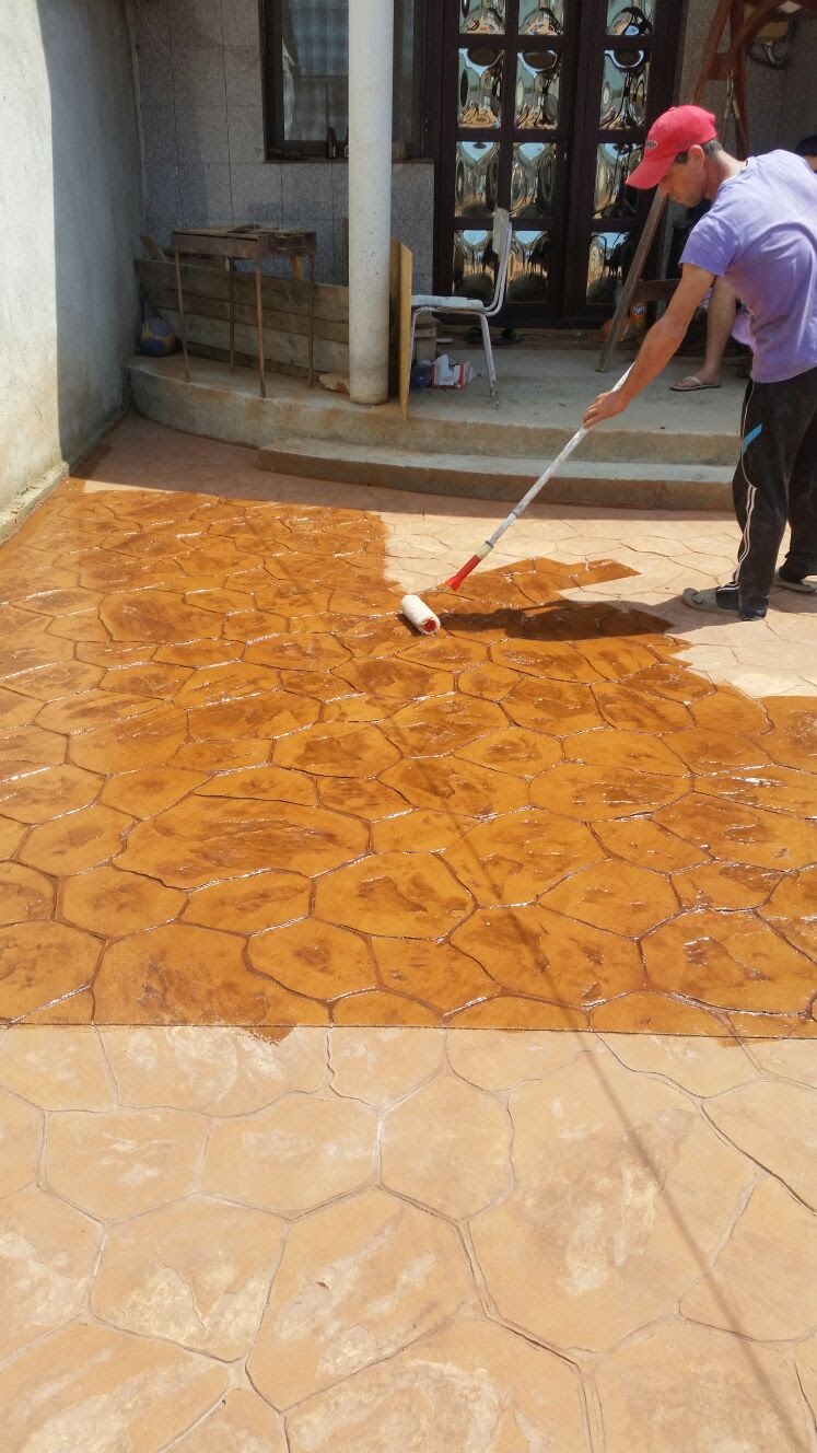 Modele beton amprentat - 3