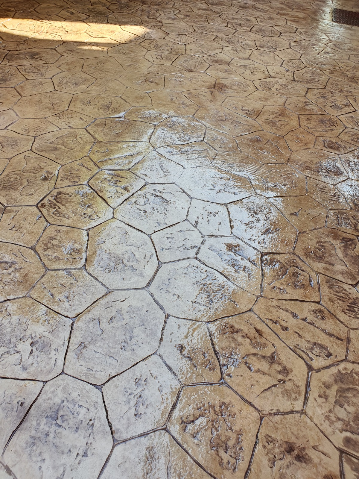 Modele beton amprentat - 2