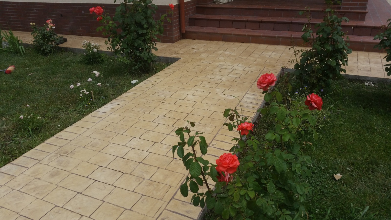 Modele beton amprentat - 1