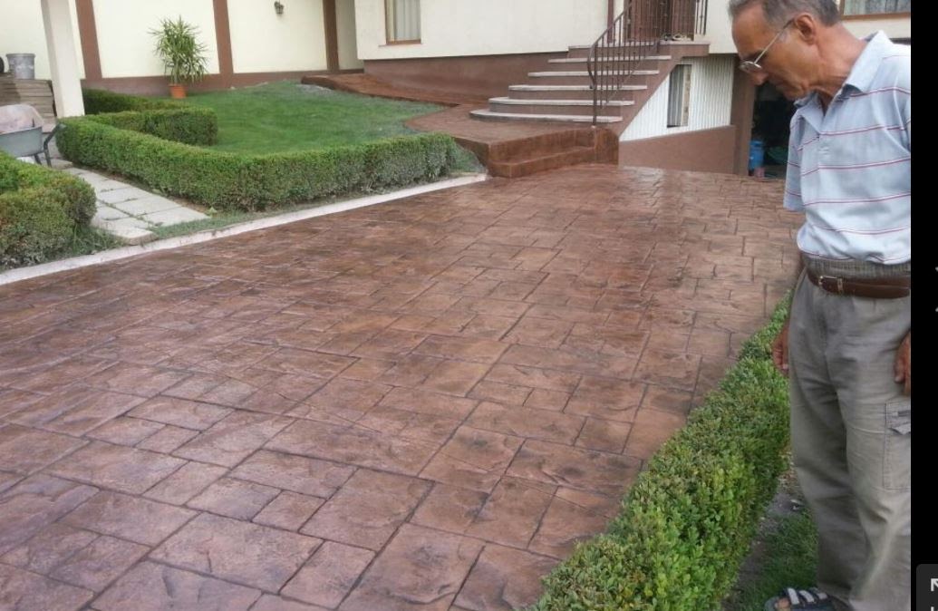 Beton amprentat