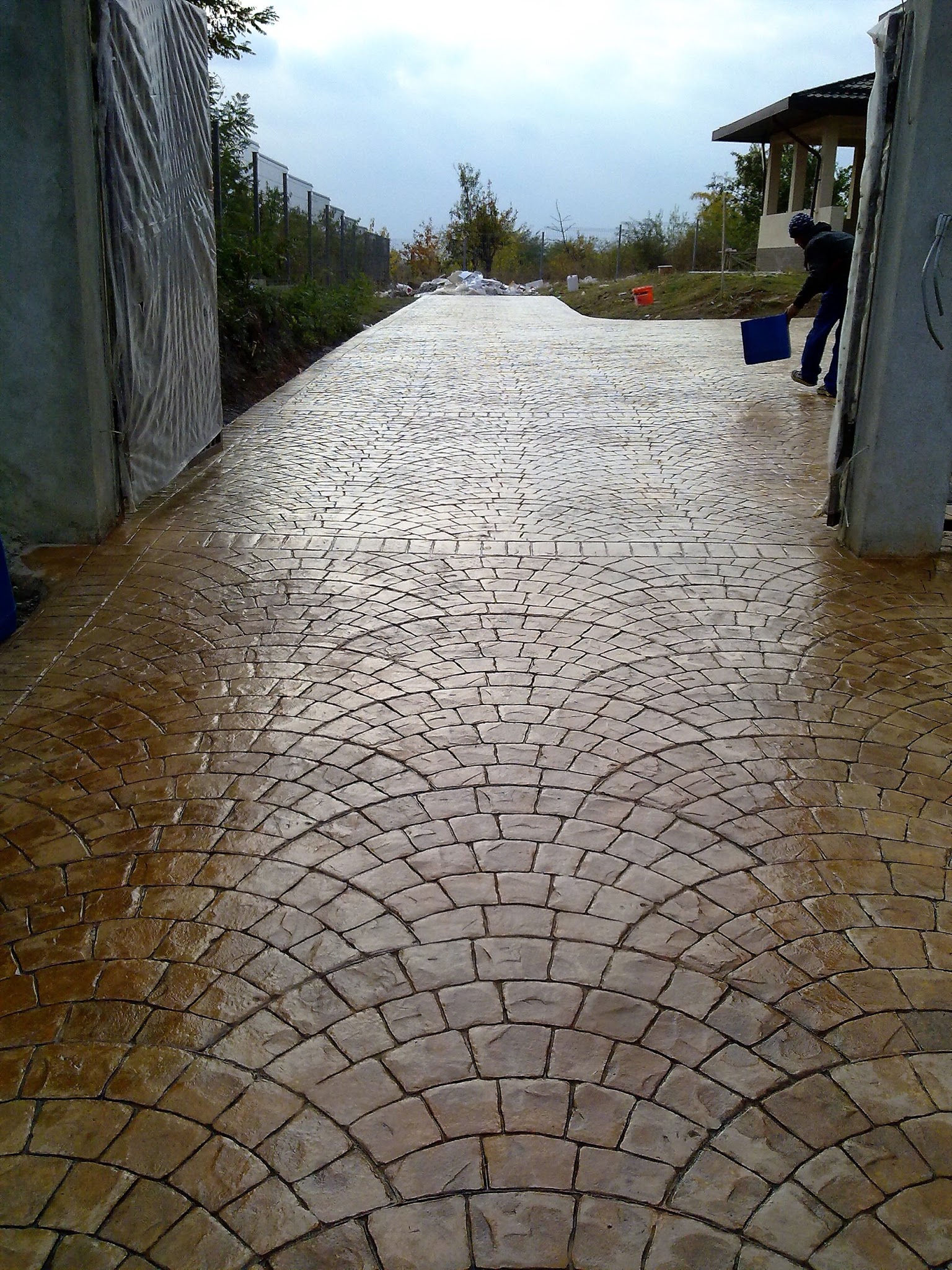 Beton amprentat