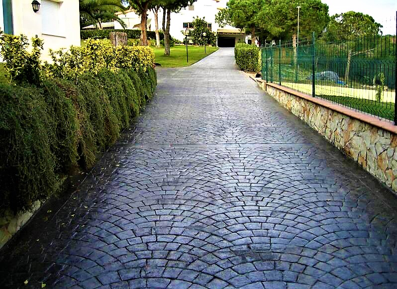 Beton amprentat